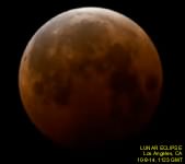 Blood Moon, 10-8-14,
            Griffith Observatory