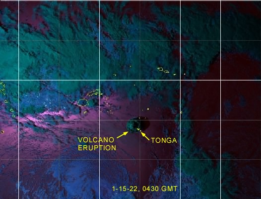 Tonga Volcano
