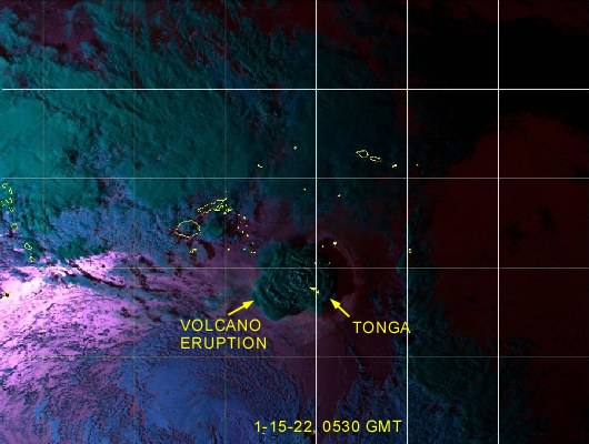 Tonga Volcano