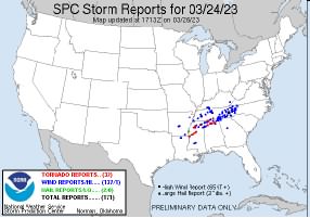 SPC Tornadoes