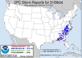 SPC Tornadoes