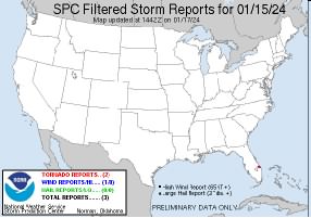 SPC Tornadoes